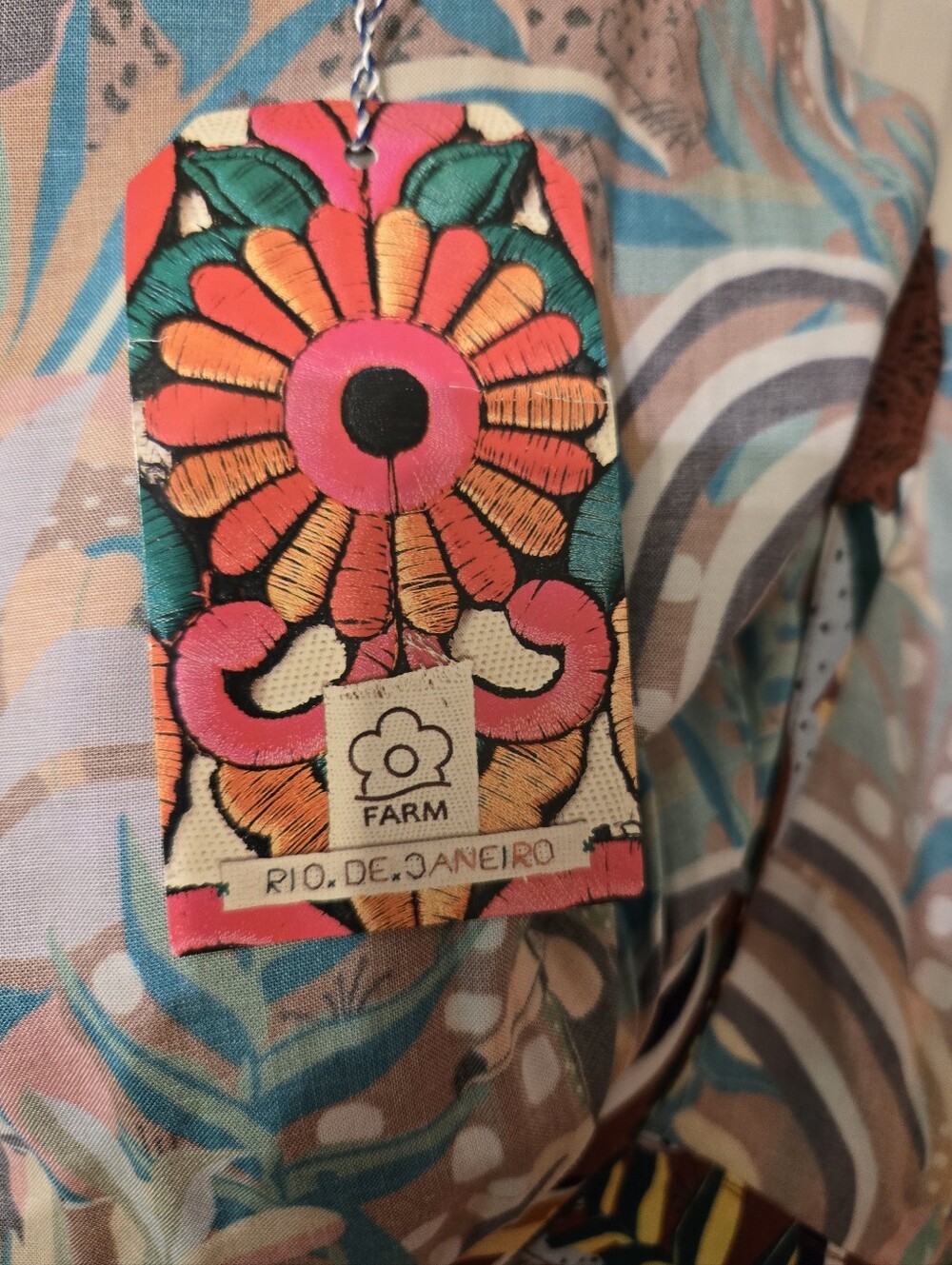 FARM Rio Dress Size 1X - Picture 7 of 9